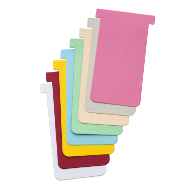 Cartões T em Cartolina para Controle Visual Kanban