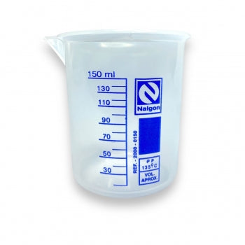 Bequer De Plastico Polipropileno Graduado Autoclavavel 150 Ml Nalgon 1039 1