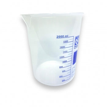 Bequer De Plastico Polipropileno Graduado Autoclavavel 2000 Ml Nalgon 1027 1
