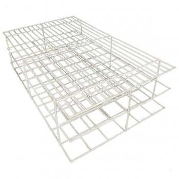 Estante Em Arame Com PVC 60 Tubos De 25 Mm Metalic 1800 1