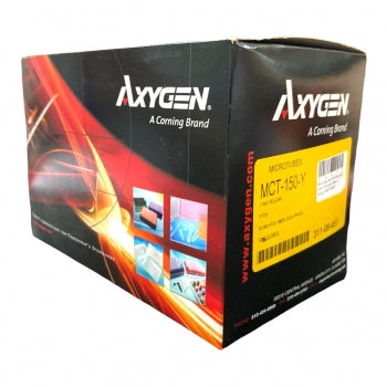 Microtubo De Centrifugacao 1 5 Ml Amarelo 500 Un Axygen Mct 150 Y 1137 1