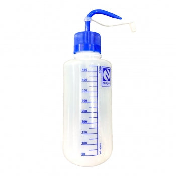 Pisseta Graduada Em Poliestireno Frasco Lavador 500 Ml Nalgon Tampa Azul 1023 1