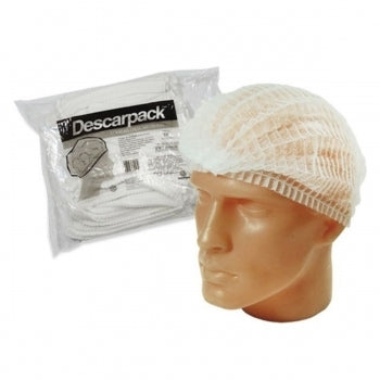Touca Descartavel Branca 100 Un Descarpack 1647 1