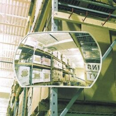 Espelho Convexo de Segurança Interno Oval - 61 x 91 cm