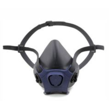 Respirador Semifacial Azul Tamanho M para Proteção Respiratória