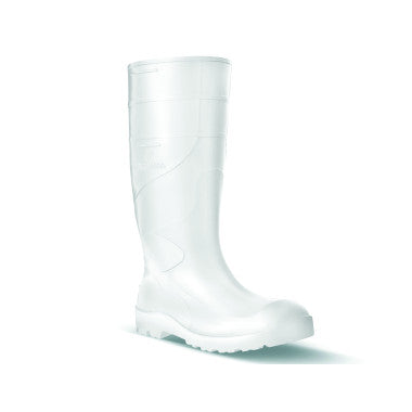 Bota de Segurança Cano Longo Branca Impermeável