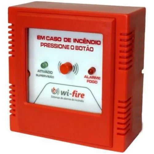 Acionador Manual Alarme de Incêndio Sem Fio (Wireless)