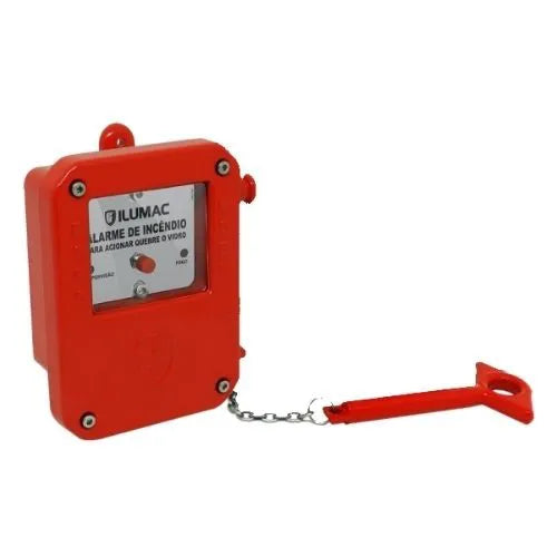 Acionador Manual Endereçável IP66 AMPW-E Ilumac