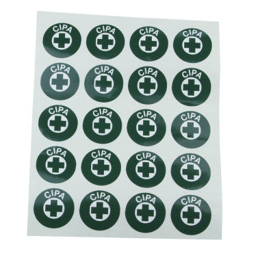 Adesivos para Capacetes e Crachás - CIPA