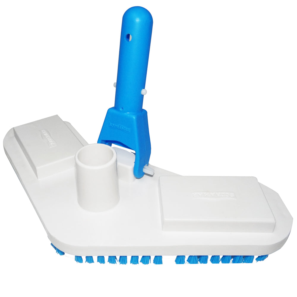 Aspirador Boomerang para piscinas de vinil, fibra e alvenaria