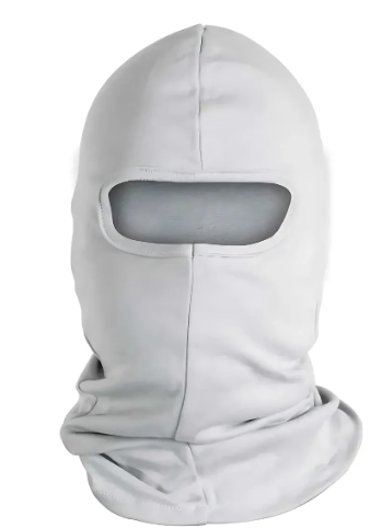 Capuz Balaclava Eletricista Antichama Atpv 14,00 Risco Abertura Frontal Cinza