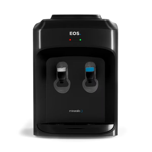 Bebedouro de Mesa para Garrafão  Eletrônico Preto  Bivolt