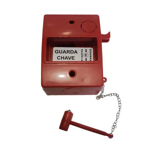 Caixa Guarda Chave Emergência Quebra Vidro