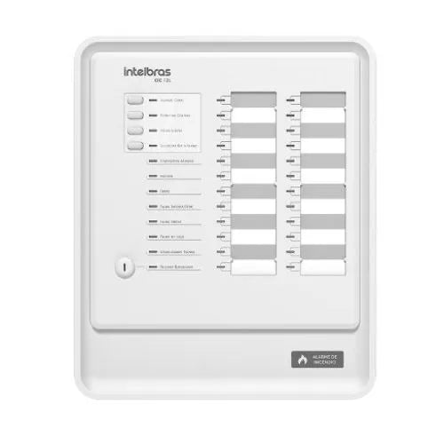 Central de Alarme de Incêndio Convencional 12 Setores CIC 12L Intelbras