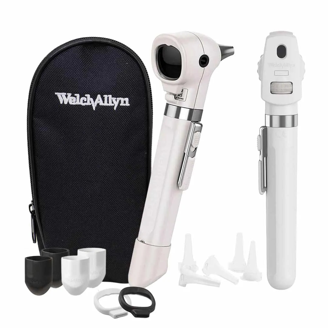 conjunto pocket led branco com case 92871 wht welch allyn