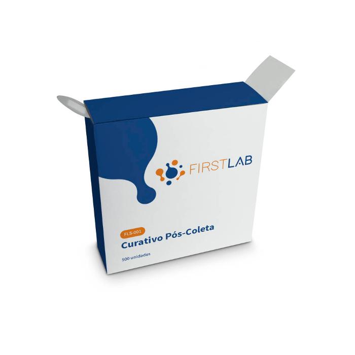 Curativo Pós Coleta. Transparente. Rolo 25 Mm. 500 Un/Cx