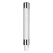 Dispenser Globo Cristal Inox para Copo de Água 180ml