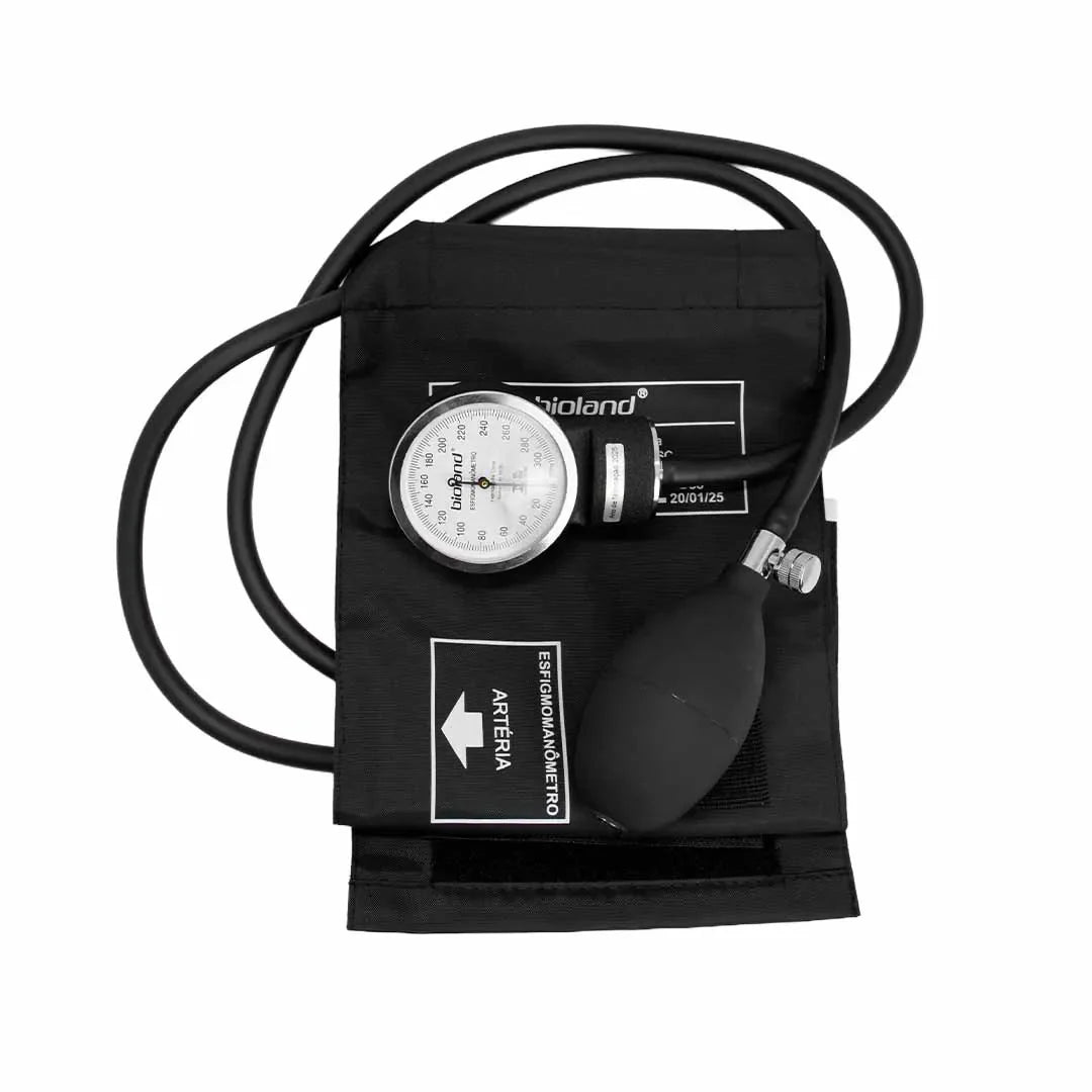 esfigmomanômetro aneróide an100 preto bioland