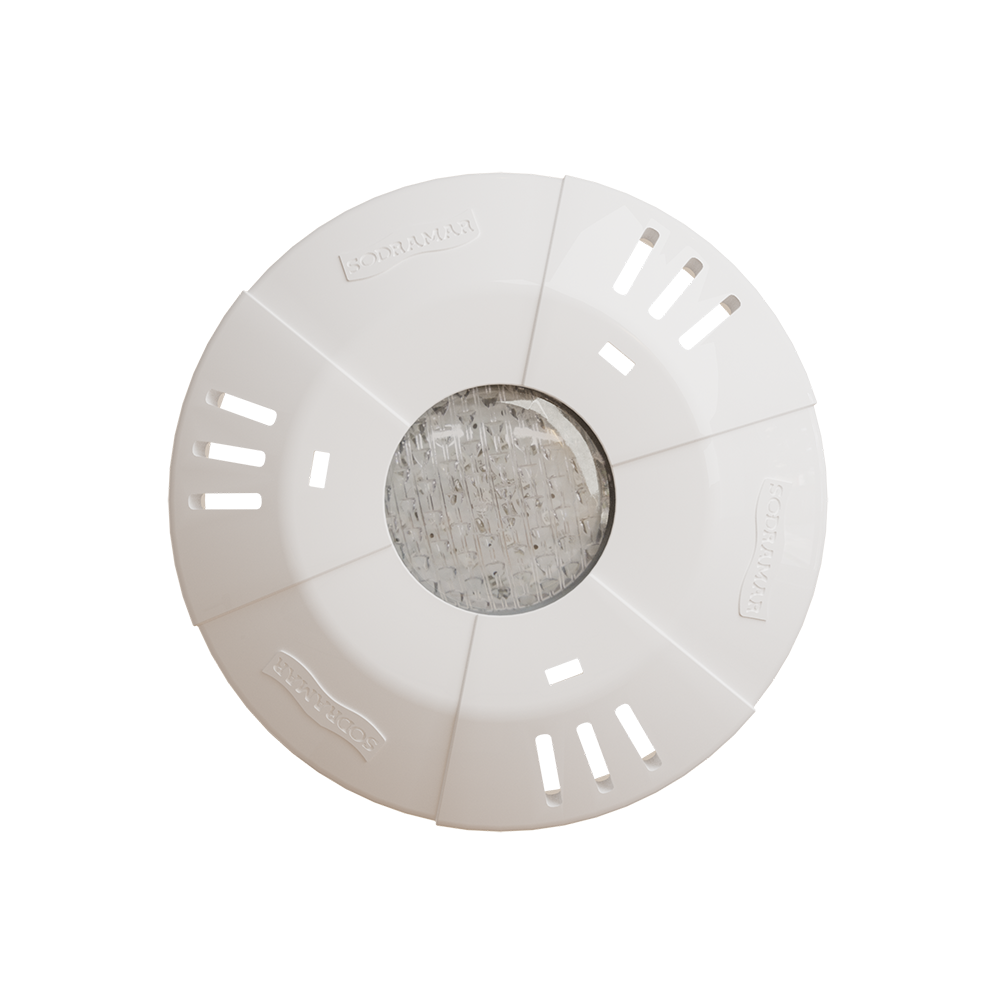 Hiper led 9w RGB corpo ABS / frontal ABS