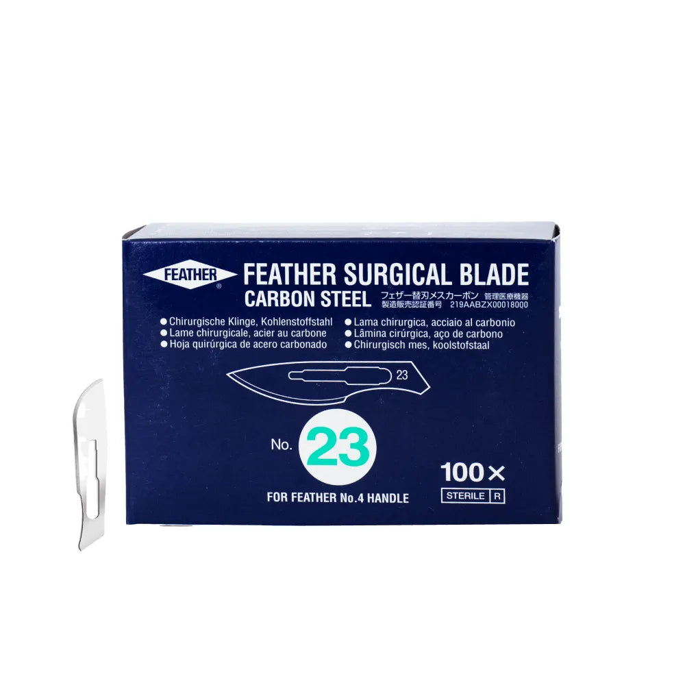Lâmina para Bisturi Nº23 Unidade Feather