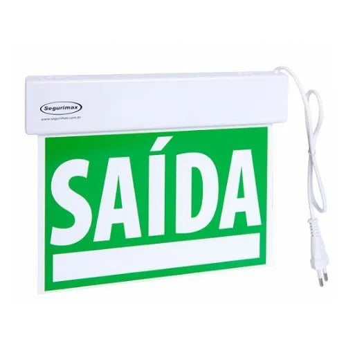Luminária Balizamento Dupla Face Segurimax