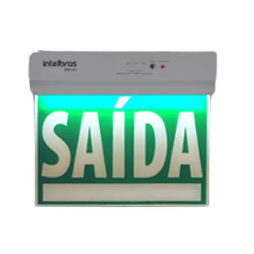 Luminária Balizamento Dupla Face Sempre Acesa PSA 225 Intelbras