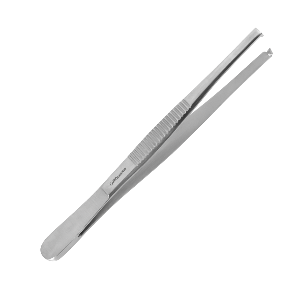 Pinça Anatômica com Dente de Rato 10cm
