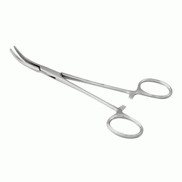 pinça crile curva 14cm abc