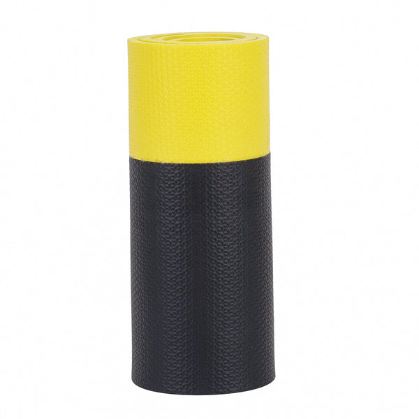 Protetor de Garagem Eva 100x30cm Preto e Amarelo