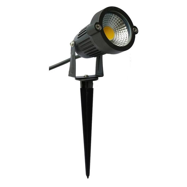 Refletor De Led Para Jardim - Espeto - 5w - Âmbar
