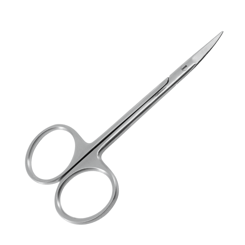 Tesoura Íris Ponta Fina com Faceta 11 cm. Curva