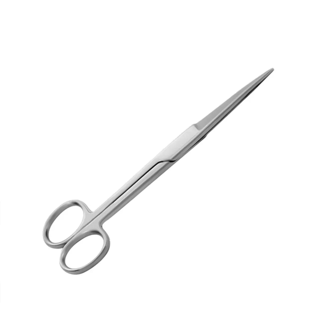 tesoura cirúrgica fina fina reta 15cm safer