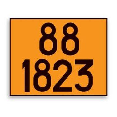 Placa ONU Personalizada para Transporte de Risco