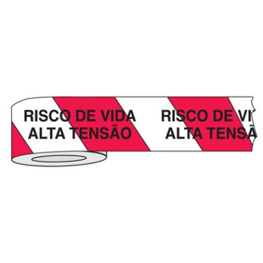 Fita Isolante para Áreas de Risco de Alta Tensão