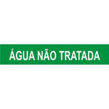 Marcador de Tubulação Externa - Água Não Tratada