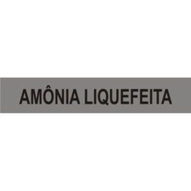 Marcador de Tubulação para Amônia Liquefeita - Pequeno Diâmetro