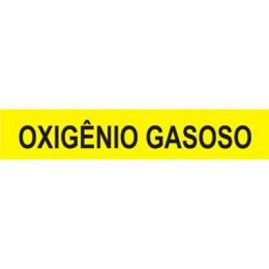 Marcador de Tubulação Externo para Oxigênio Gasoso