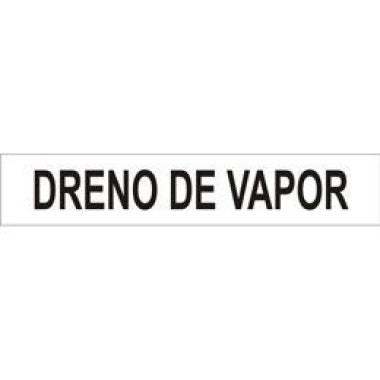 Marcador de Dreno de Vapor para Tubulação de Pequeno Diâmetro