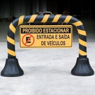 Cavalete de Sinalização Proibido Estacionar