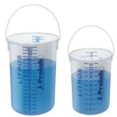 Frascos e Baldes Graduados para Armazenagem de Líquidos