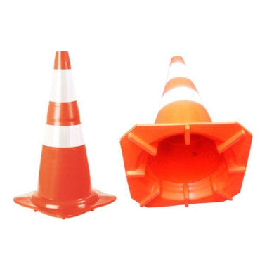 Cone de Sinalização Refletivo Pesado - 75cm
