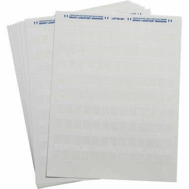 Etiqueta Laser 12.70mm x 25.40mm - Impressão Durável