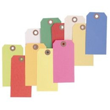 Cartões Coloridos para Identificação - Pacote com 1000 Unidades