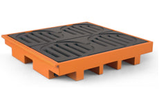 Pallet de Contenção para 4 tambores – 150 litros