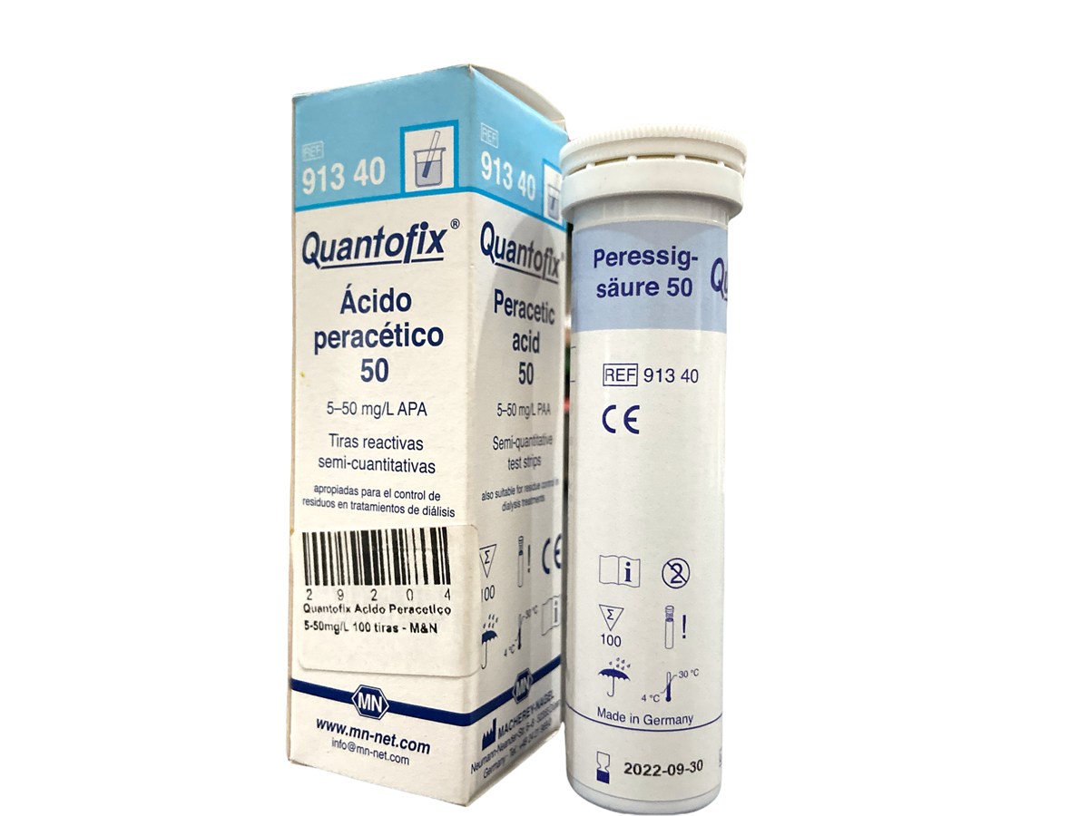 Quantofix Acido Peracetico 5 50Mg L 100 Tiras M N 1175 1